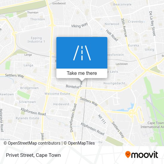Privet Street map