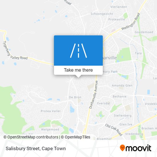 Salisbury Street map