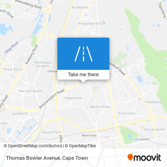 Thomas Bowler Avenue map