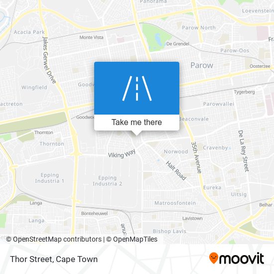 Thor Street map