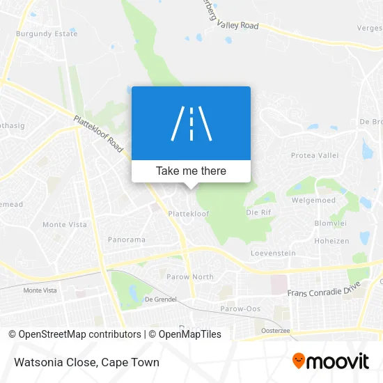 Watsonia Close map