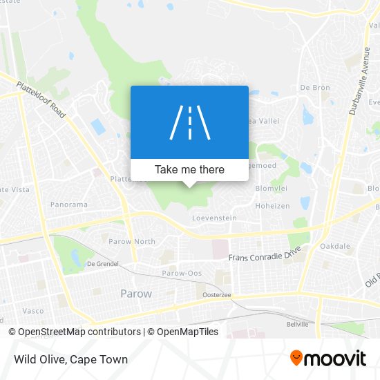 Wild Olive map