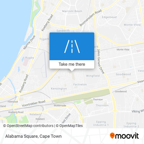 Alabama Square map