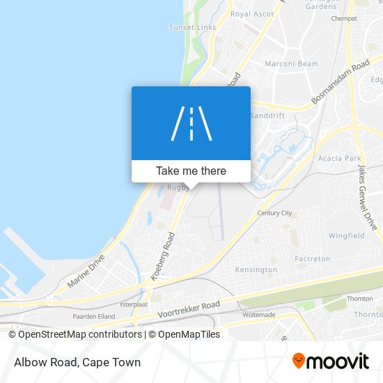 Albow Road map