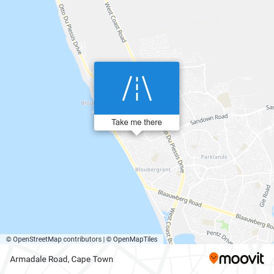 Armadale Road map