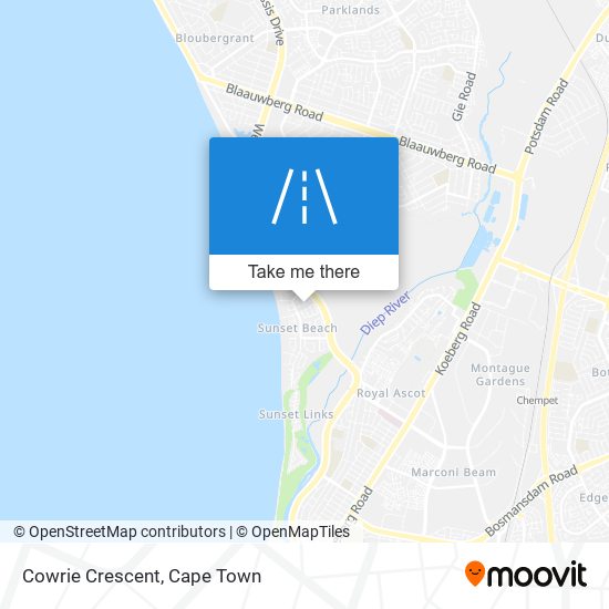 Cowrie Crescent map