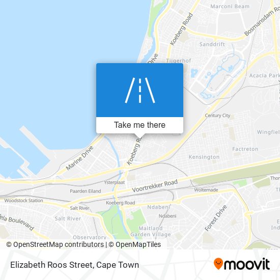Elizabeth Roos Street map
