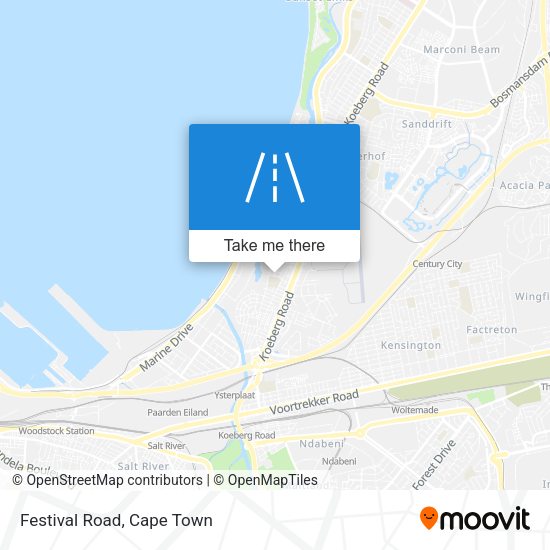 Festival Road map