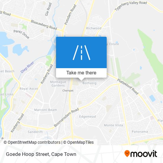 Goede Hoop Street map