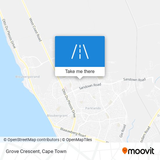 Grove Crescent map