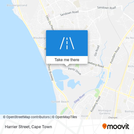 Harrier Street map