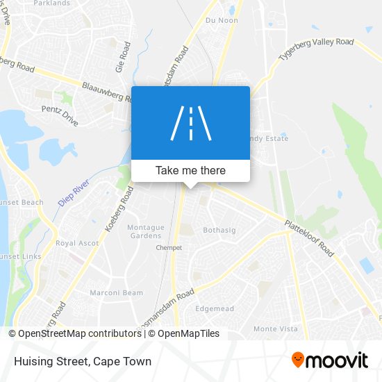 Huising Street map