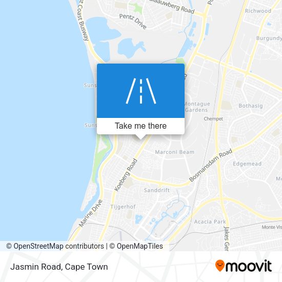Jasmin Road map