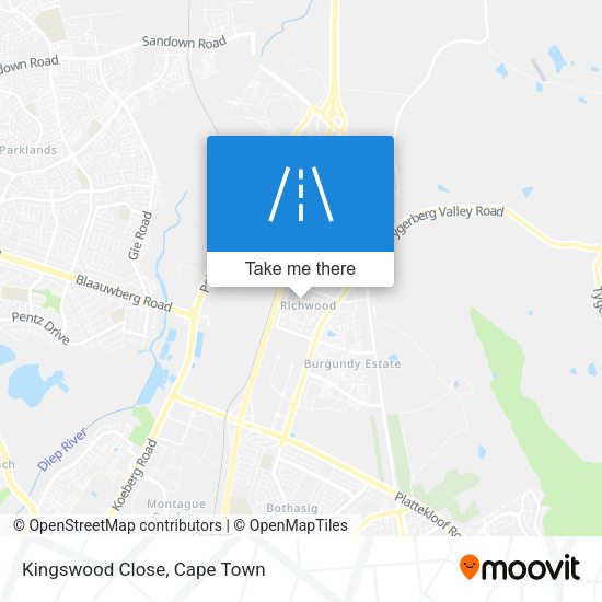 Kingswood Close map