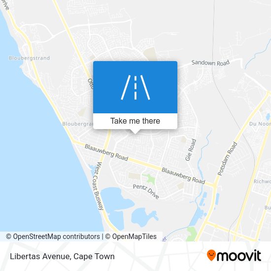 Libertas Avenue map