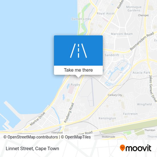 Linnet Street map