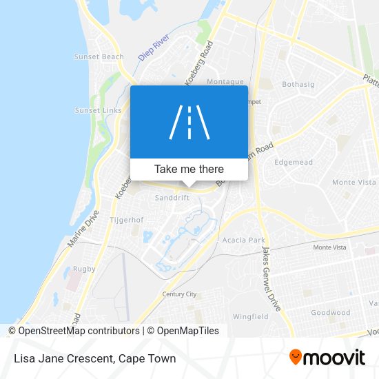 Lisa Jane Crescent map