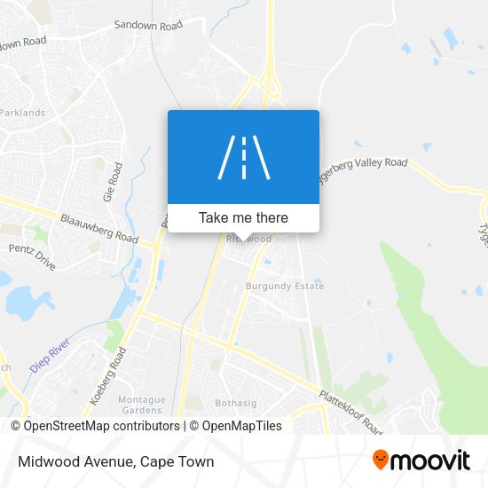 Midwood Avenue map