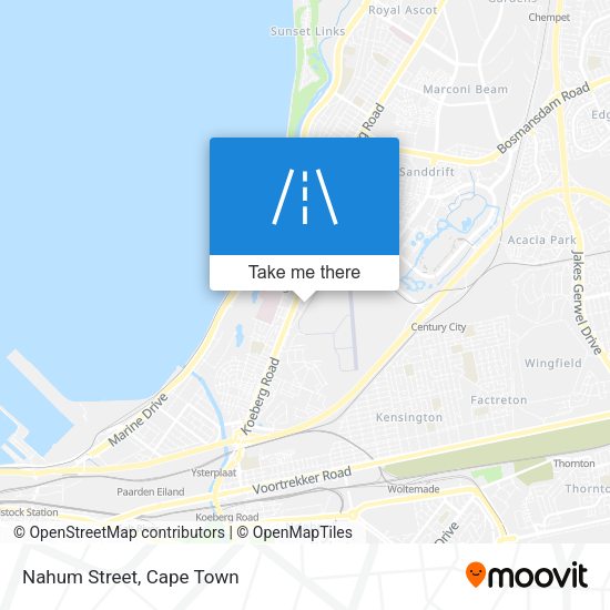 Nahum Street map