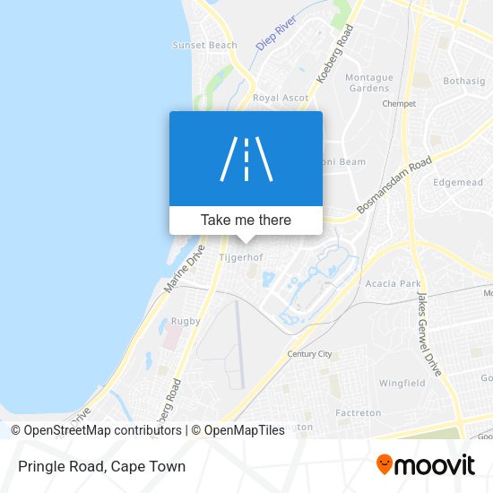 Pringle Road map