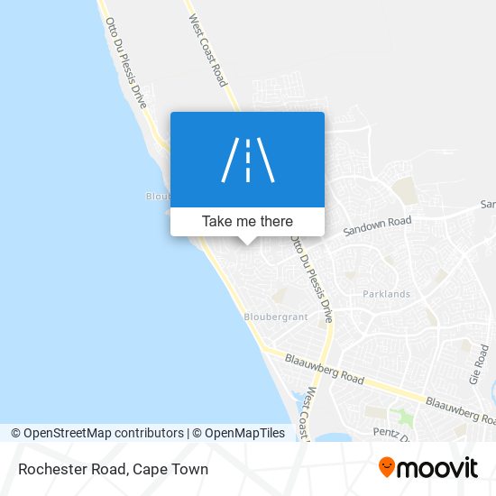 Rochester Road map