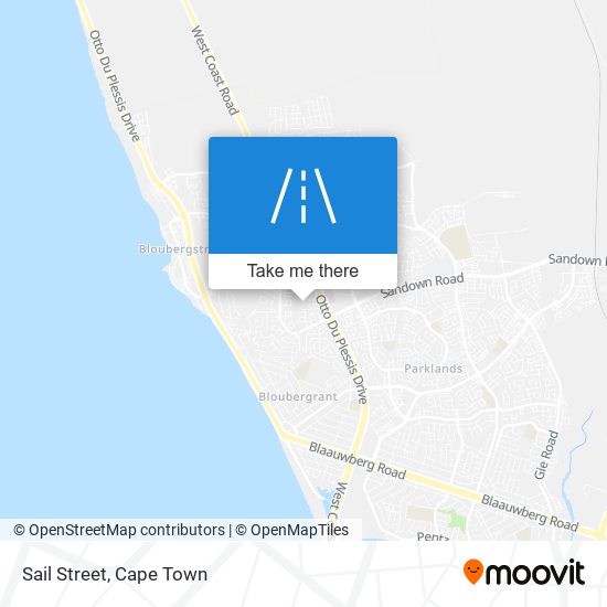 Sail Street map