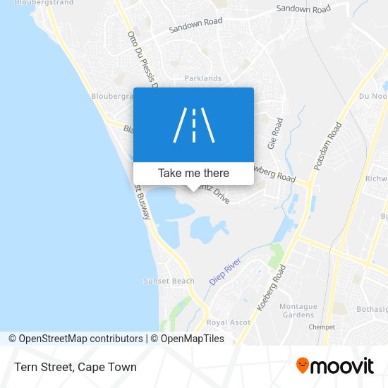 Tern Street map