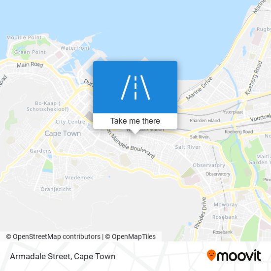 Armadale Street map