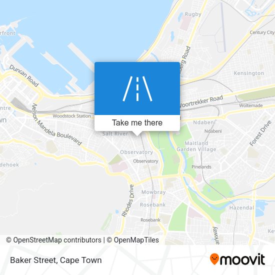 Baker Street map