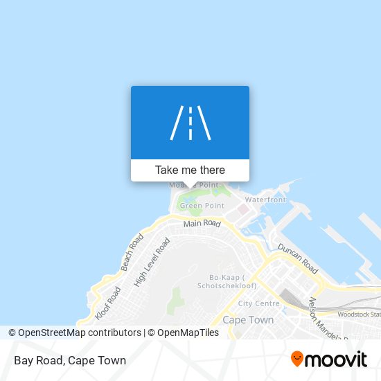 Bay Road map