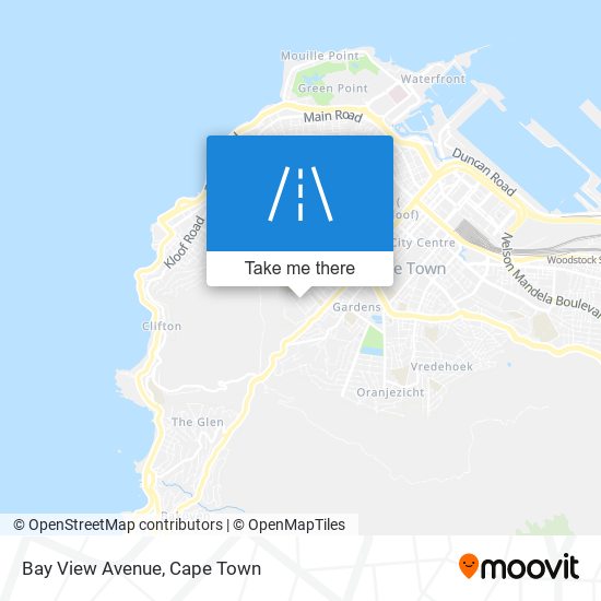 Bay View Avenue map