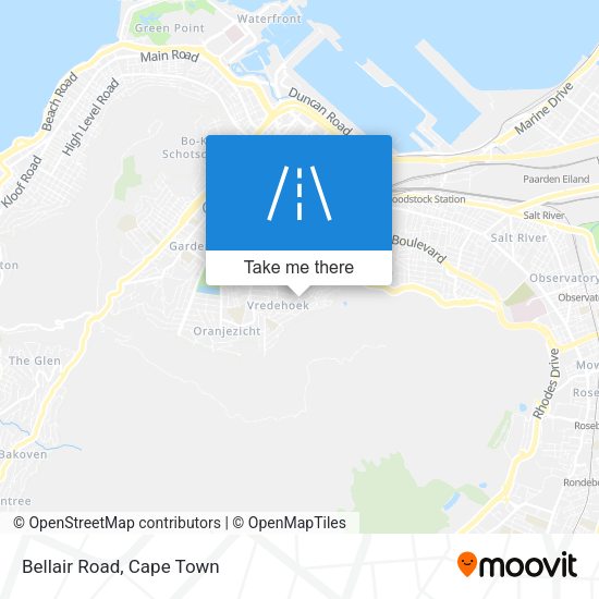 Bellair Road map