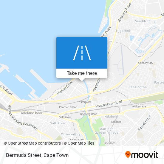 Bermuda Street map