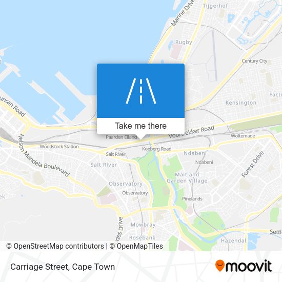 Carriage Street map