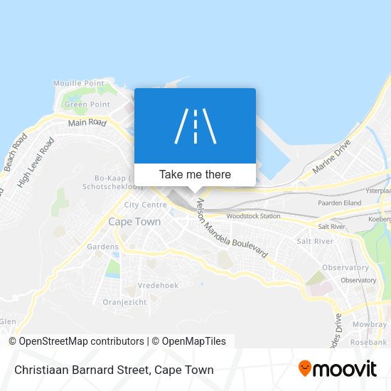 Christiaan Barnard Street map