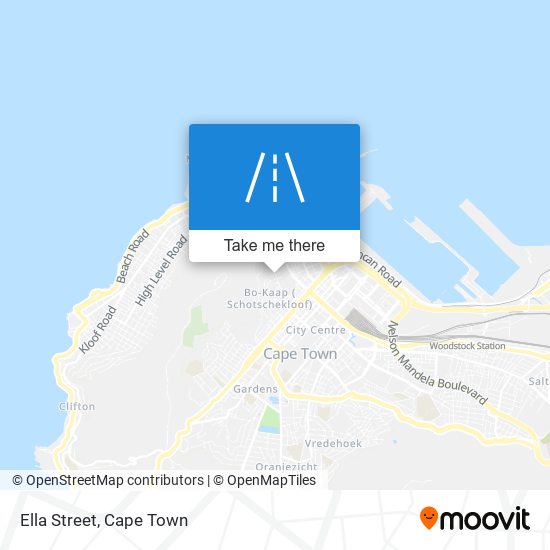 Ella Street map