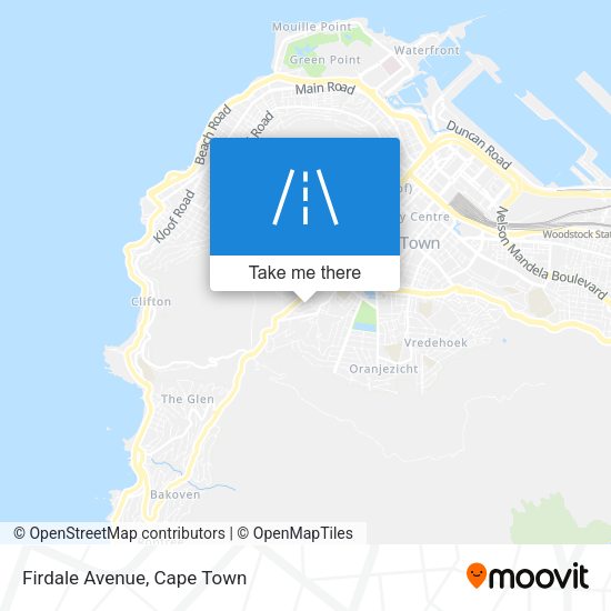 Firdale Avenue map