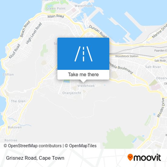Grisnez Road map