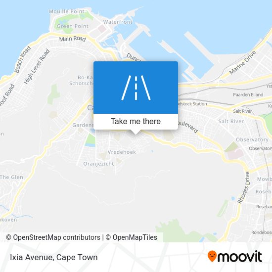 Ixia Avenue map
