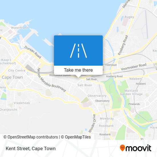 Kent Street map
