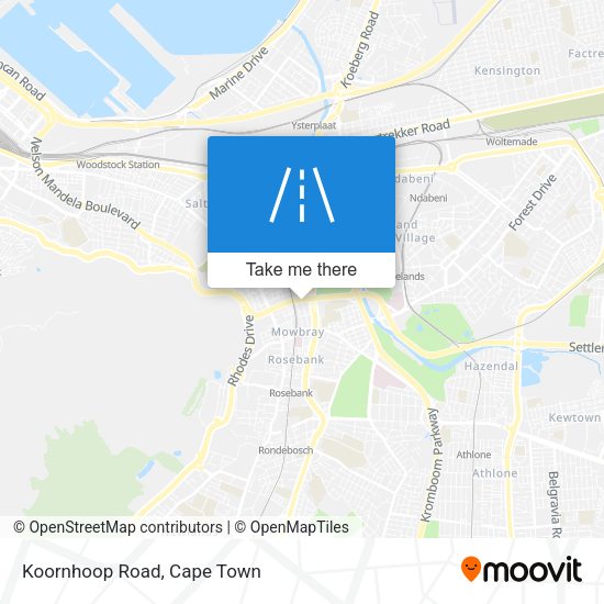 Koornhoop Road map
