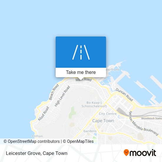 Leicester Grove map