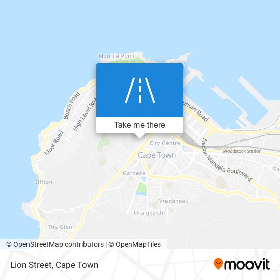 Lion Street map