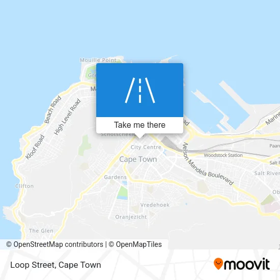Loop Street map