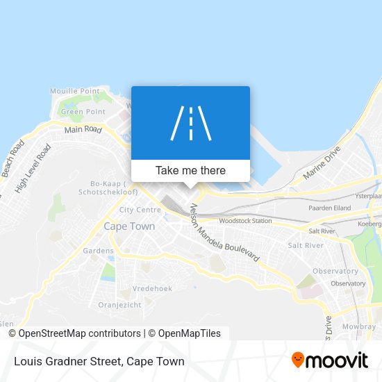 Louis Gradner Street map