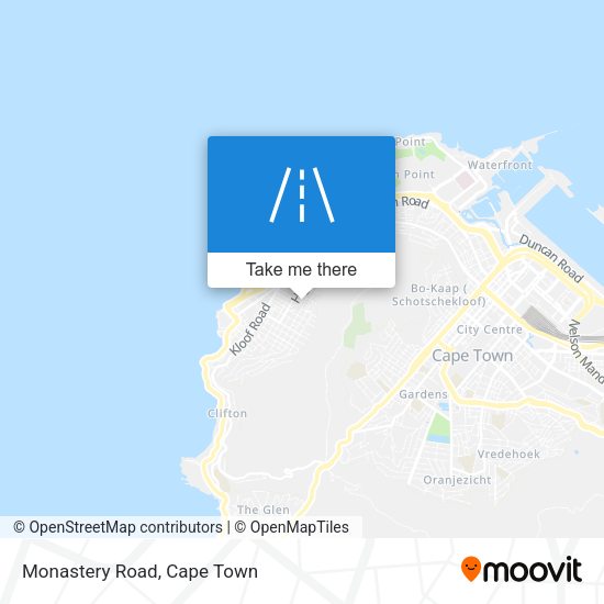 Monastery Road map