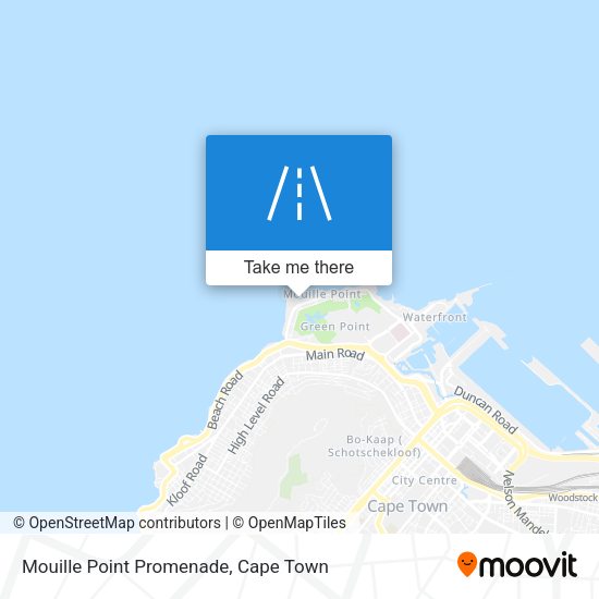 Mouille Point Promenade map