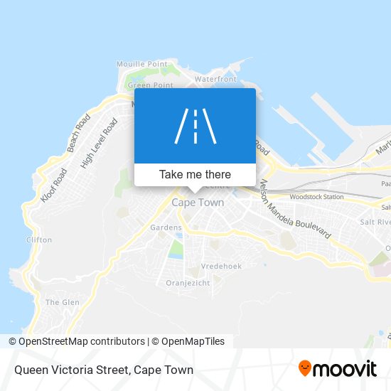 Queen Victoria Street map