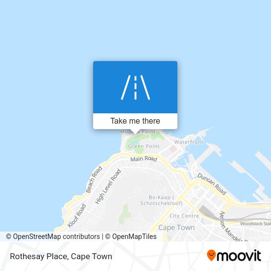 Rothesay Place map