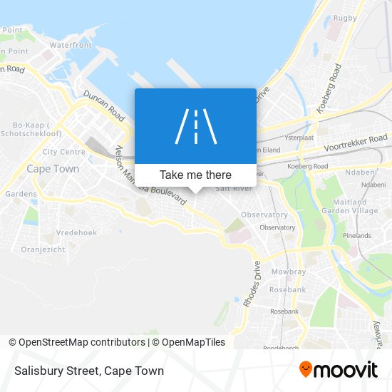 Salisbury Street map